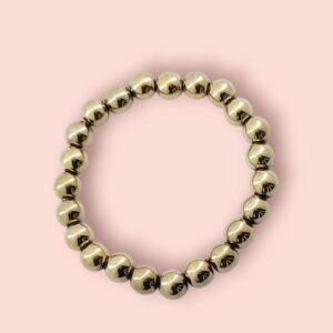 golden pyrite bracelet