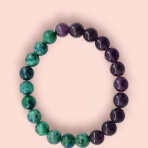 azurite, hematite & amethyst energy balance bracelet (copy)
